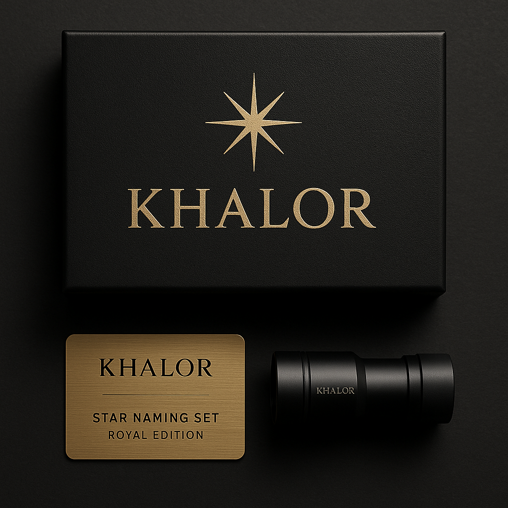 KHALOR™ – Royal Star Naming Set – Luxury Edition