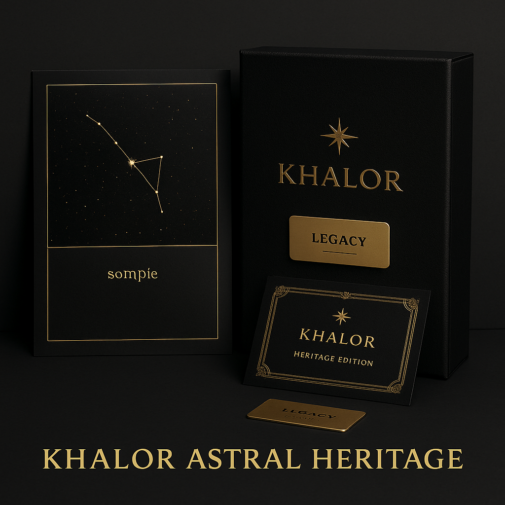 KHALOR™ – Royal Star Naming Set – Luxury Edition