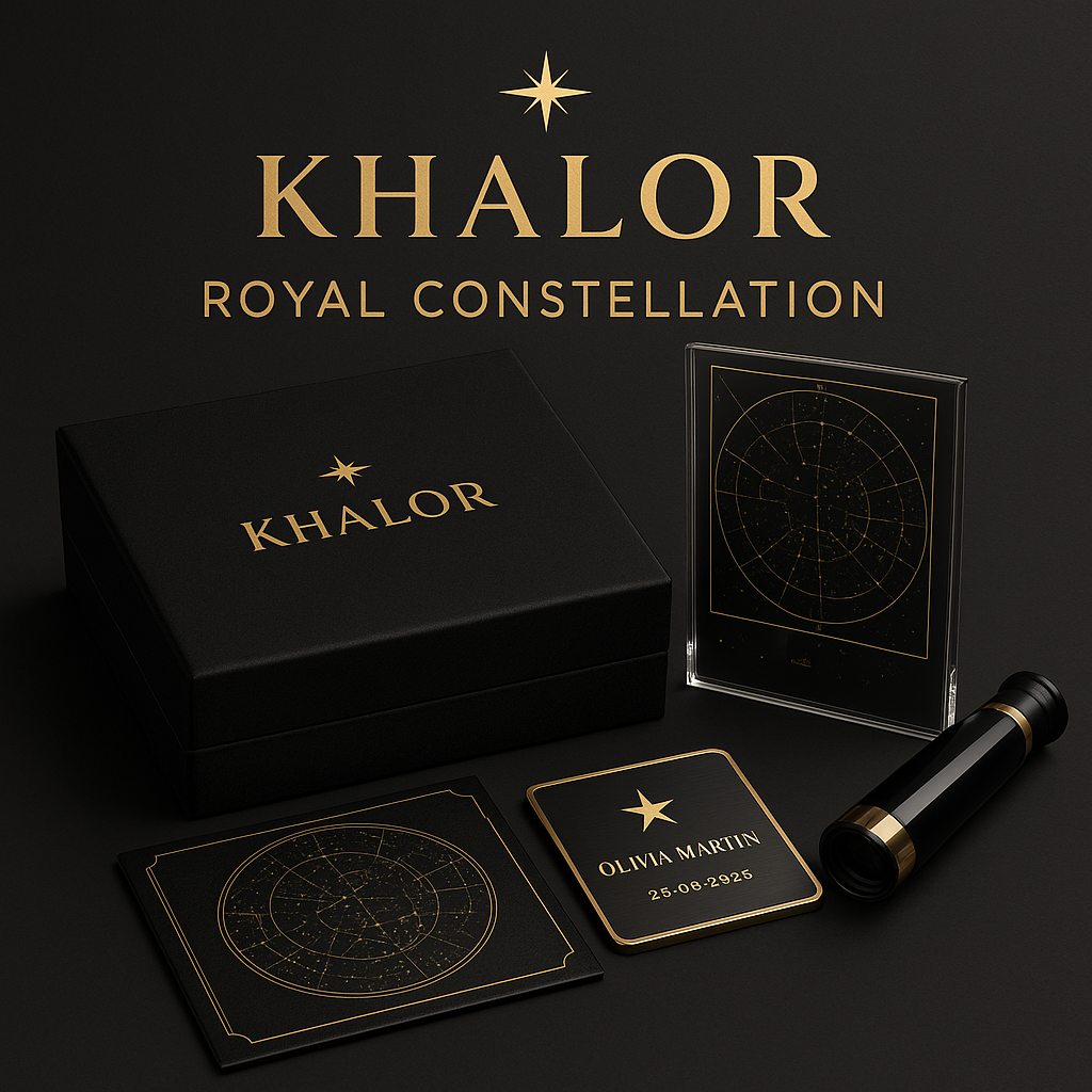 KHALOR™ – Royal Star Naming Set – Luxury Edition